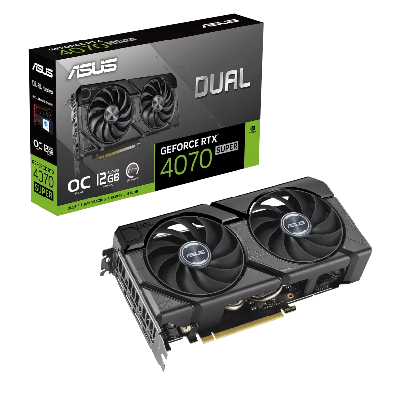 ASUS Dual GeForce RTX 4070 SUPER DUAL RTX4070S O12G EVO Vuugo